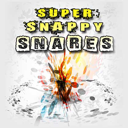 Super Snappy Snares Sample Library